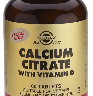 CITRATO DE CALCIO CON VITAMINA D 60 Comp