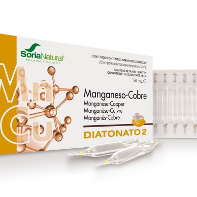 DIATONATO 2 MANGAN/COBRE 28 Ampollas x 2 ml