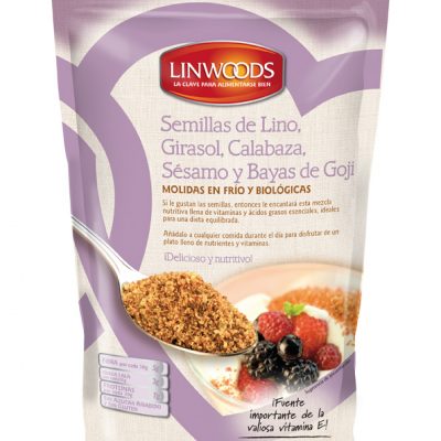 SEMILLAS LINO-GIRAS-CALAB-SESAM Y GOJI BIO 425 gr
