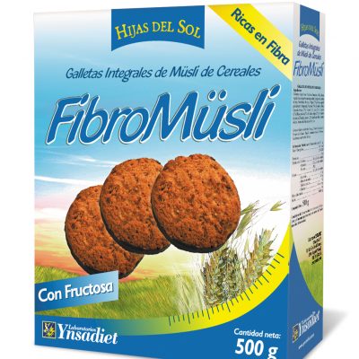 FIBROMUESLI CON MUESLI DE CEREALES  500 gr