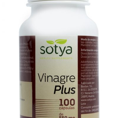 VINAGRE PLUS 550 mg 100 Caps