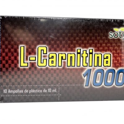 L-CARNITINA 1000 mg. 10 AMPOLLAS