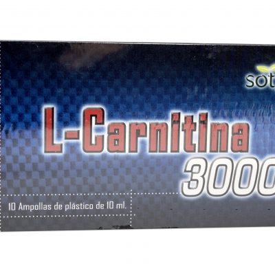 L-CARNITINA 3000 mg. AMP. PLASTICO 10U