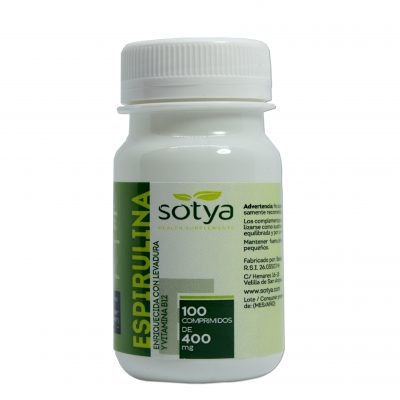 ESPIRULINA 400 MG 100 COMPR