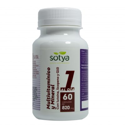 MULTIVITAMINICO Y MINERAL 820MG 60 cap