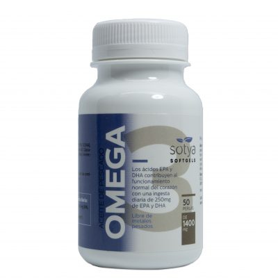 ACEITE PESCADO OMEGA 3 1400 mg. 50 Perlas