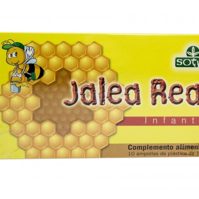 JALEA REAL INFANTIL AMP. PLASTICO 10U