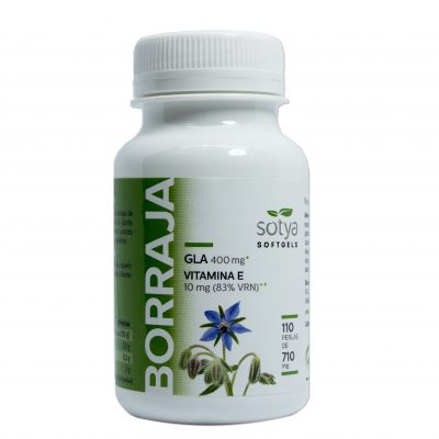 BORRAJA + VIT E 110 PERLAS DE 710 MG