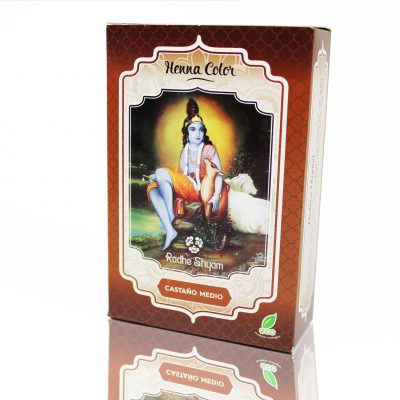 HENNA CASTAÑO MEDIO POLVO RADHE 100 GR