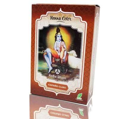 HENNA RADHE CASTAÑO CLARO POLVO 100 GR