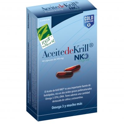 ACEITE DE KRILL NKO 40 Cap de 500 mg