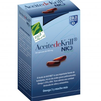 ACEITE DE KRILL NKO 80 Cap de 500 mg