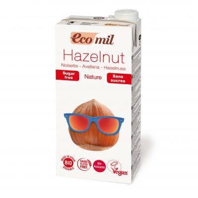 ECOMIL AVELLANAS NATURE 1 Litro SIN AZUCARES