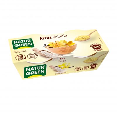 NATURGREEN ARROZ VAINILLA 2 x 125 gr