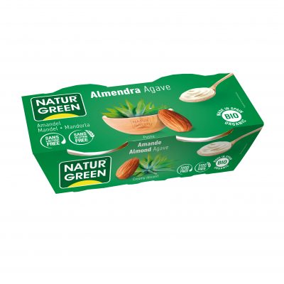 NATURGREEN ALMENDRA AGAVE 2 x 125 gr