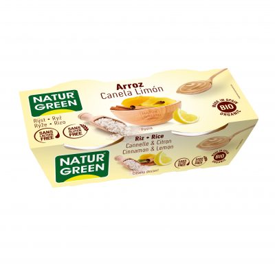 NATURGREEN ARROZ CANELA - LIMON 2 x 125 gr