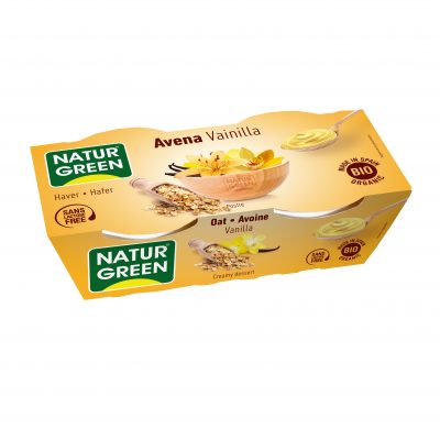NATURGREEN AVENA VAINILLA 2 x 125 gr