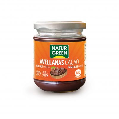 NATURGREEN CREMA AVELLANAS CHOCO SIN LECHE 200 gr