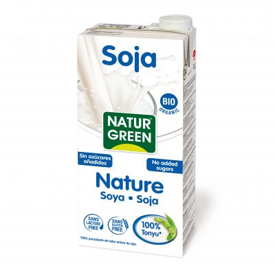 NATURGREEN BEBIDA SOJA NATURE 1 Litro
