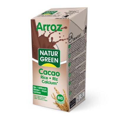 NATURGREEN ARROZ CHOCO CALCIUM 200 ml