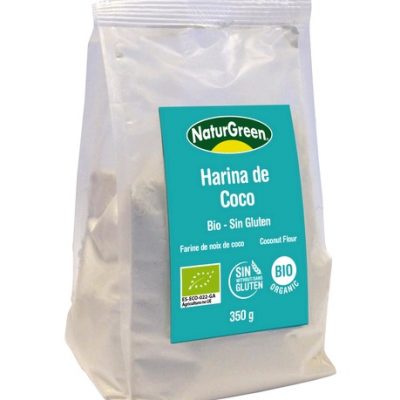 NATURGREEN HARINA COCO BIO 350G