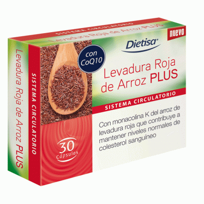 LEVADURA ROJA DE ARROZ PLUS 30 Caps