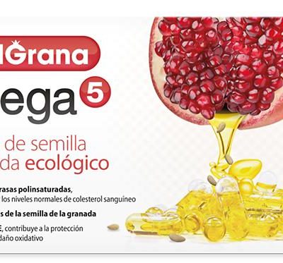 OMEGA 5 60cap ACEITE GRANADA BIOLOGICO VITALGRANA