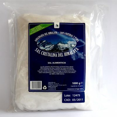 SAL HIMALAYA MOLIDA BLANCA 1Kg