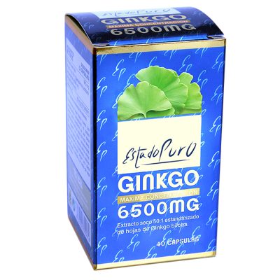 ESTADO PURO GINKGO 6500 mg 40 CAPSULAS