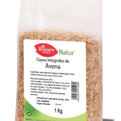 COPOS AVENA INTEGRALES 1 kg