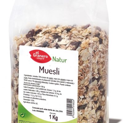 MUESLI 1 kg NO BIOLOGICO