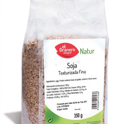 SOJA TEXTURIZADA FINA 350 gr