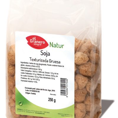 SOJA TEXTURIZADA GRUESA 250 gr