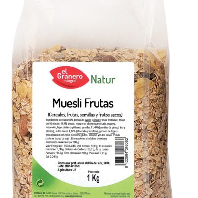 MUESLI 10 FRUTAS 1 kg