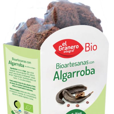 GALLETAS BIOARTESANAS ALGARROBA 250 gr