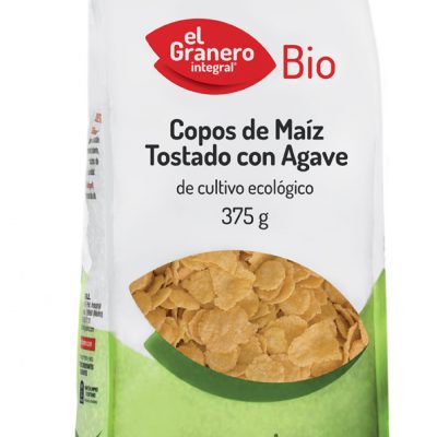 COPOS MAIZ TOSTADO C/AGAVE BIO 375 gr