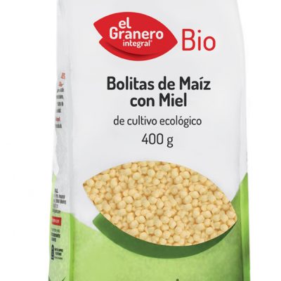 BOLITAS DE MAIZ CON MIEL BIO 400 gr