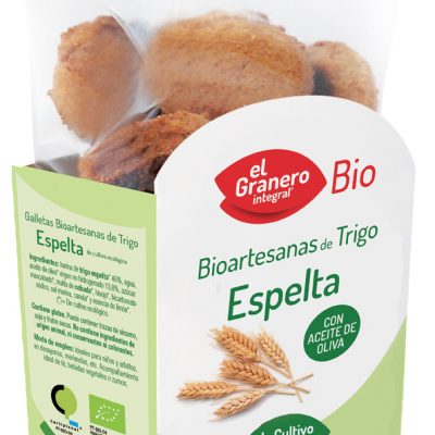 GALLETAS ARTESANAS DE ESPELTA BIO 220 gr