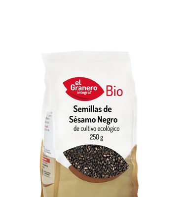 SEMILLAS DE SESAMO NEGRO BIO 250 gr