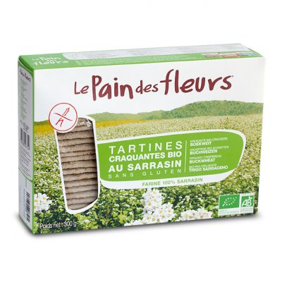 PAN DE FLORES SIN GLUTEN BIO 300 gr