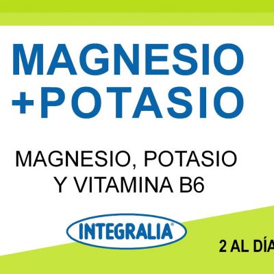 MAGNESIO + POTASIO + VITAMINA B6 60 Caps