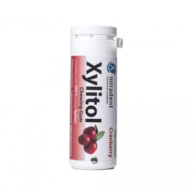 XYLITOL CHICLE SABOR ARANDANOS BOTE 30 Ud x 30 gr