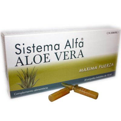 SISTEMA ALFA ALOE VERA 20 Amp x 5 gr