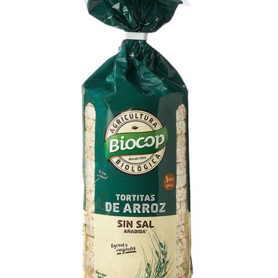 TORTITAS ARROZ S/SAL BIOCOP 200 G