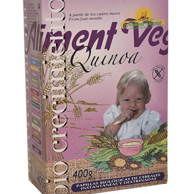 PAPILLA QUINOA S/G 400 gr